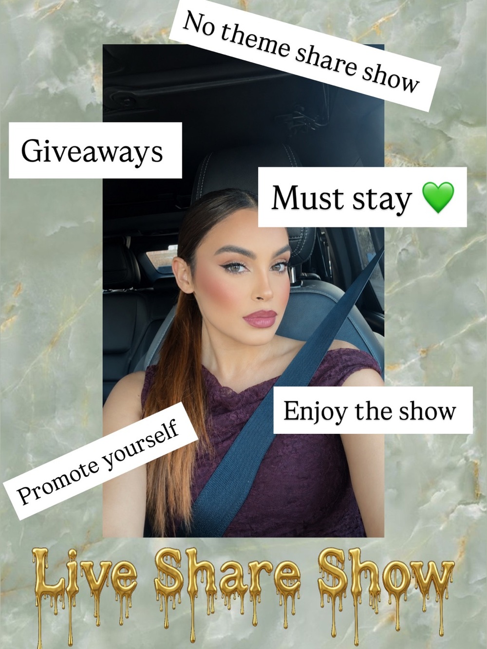 SHARE SHOW LIVE NOTIFICATION